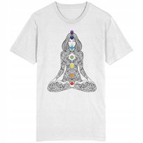 Chakra Joga Koszulka Medytacja Energia Mantra