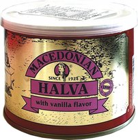 Chałwa Grecka Macedonian Waniliowa Puszka 500G Macedonian