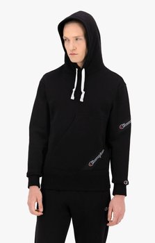 Champion Asymmetric Pocket Hoodie Black - M - Champion