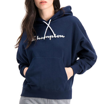 Champion Hooded Sweatshirt Damska Granatowa (112638-BS538) - Champion