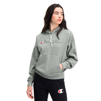 Champion Hooded Sweatshirt Damska Szara (112638-EM525) - Champion