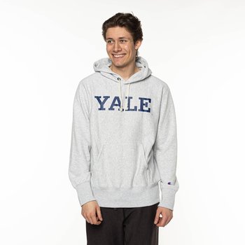 Champion Hooded Sweatshirt GREY YALE - M - Champion