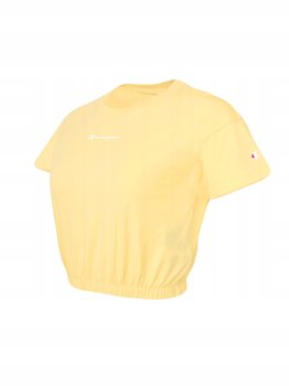 Champion Koszulka Damska Crop Top 115211 Żółta Xs - Champion