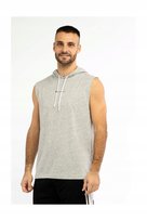 CHAMPION MĘSKA SZARA BLUZA BEZ RĘKAWÓW Z KAPTUREM MELANŻ S 5GA* Champion
