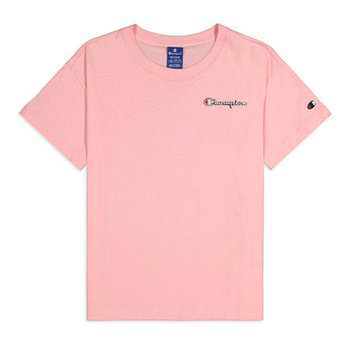 Champion Small Vintage Script Logo Damska Różowa (113090-PS024) - Champion