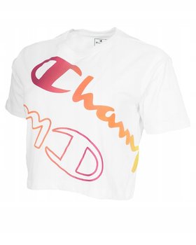 Champion T-Shirt Sportowy 115010 Wht M - Champion