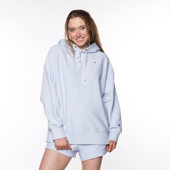 Champion Wmns Hooded Sweatshirt Small Logo Blue - Xs - Champion