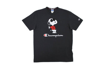 Champion X Peanuts Crewneck T-Shirt Black - Xl - Champion