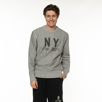 Champion X Todd Snyder Ny Crewneck Sweatshirt Antique Grey Mix - S - Champion