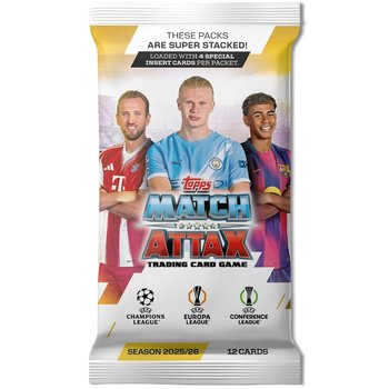 Champions League UEFA Match Attax Topps TCG Saszetki z Kartami