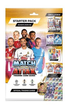 Champions League UEFA Match Attax Topps TCG Zestaw Startowy z Kartami