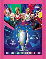 Champions League UEFA Topps Stickers Saszetka z Naklejkami
