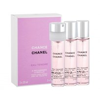 chanel chance eau tendre woda toaletowa 60 ml   zestaw