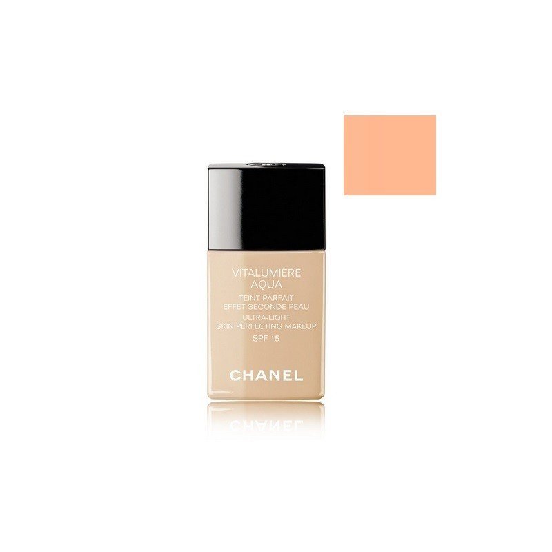Chanel, Vitalumiere Aqua Ultra-Light Skin Perfecting Makeup, podkład  ujednolicający SPF 15 42 Beige Rose, 30 ml