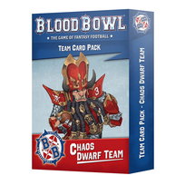 Chaos Dwarf Cards, Blood Bowl, gra planszowa, Warhammer Warhammer