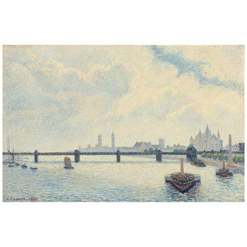 Charing Cross Bridge - Camille Pissarro 50x80 - Legendarte