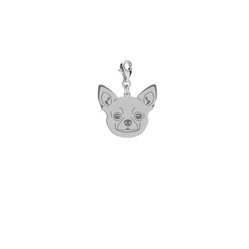 Charms Chihuahua Krótkowłosa srebro pozłacane GRAWER - MEJK Jewellery - Radziszewska