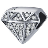 CHARMS DIAMENT srebro 925 koralik zawieszka S925