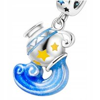 Charms do Pandora Zawieszka Charms Znak Zodiaku Wodnik Charmsy Trusky
