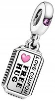 Charms do Pandora Zawieszka Koralik KUPON BILET Trusky