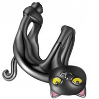 Charms Kot Zawieszka Charms Czarny Kot Charms Trusky Trusky