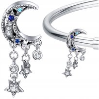 CHARMS KSIĘŻYC GWIAZDY srebro pr 925 koralik beads WatchMe