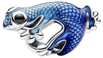 Charms Pandora Niebieski metaliczny Gekon 792701C01 Pandora