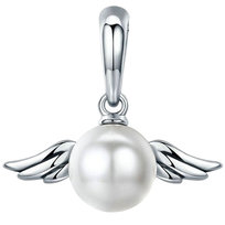 CHARMS PERŁA SKRZYDŁA srebro 925 s925 zawieszka koralik WatchMe