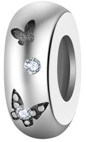 Charms Stoper MOTYLKI Charms Srebro S925 MODA TRUSKY Trusky