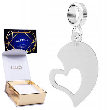 Charms wiszący srebro Serce Love 925 - LAREZO