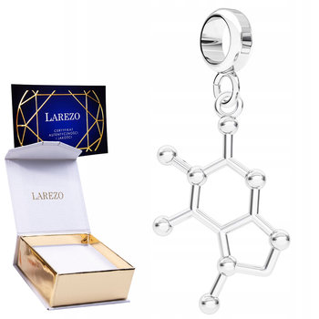 Charms wiszący Wzór Chemia srebro 925 - LAREZO