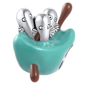 Charms Zawieszka Charms Hatifnatowie Muminki Charmsy Trusky - Trusky