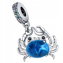 Charms Zawieszka Charms Niebieski Krab Charmsy Trusky
