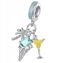 Charms Zawieszka Charms Wakacyjne Beach Party Srebro 925 Charmsy Trusky