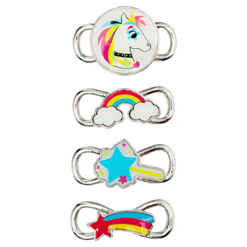 Charmsy Do Butów, REBEL Unicorn, 4 Sztuki - Empik