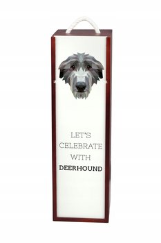 Chart szkocki Pudełko na wino z geometrycznym psem - Inna marka