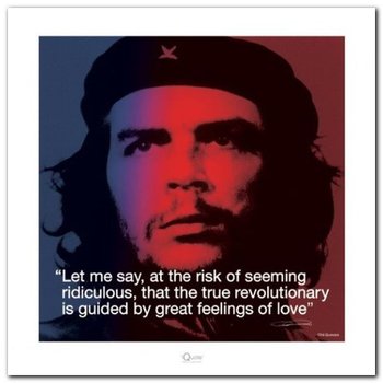 Che Guevara plakat obraz 40x40cm - Wizard+Genius