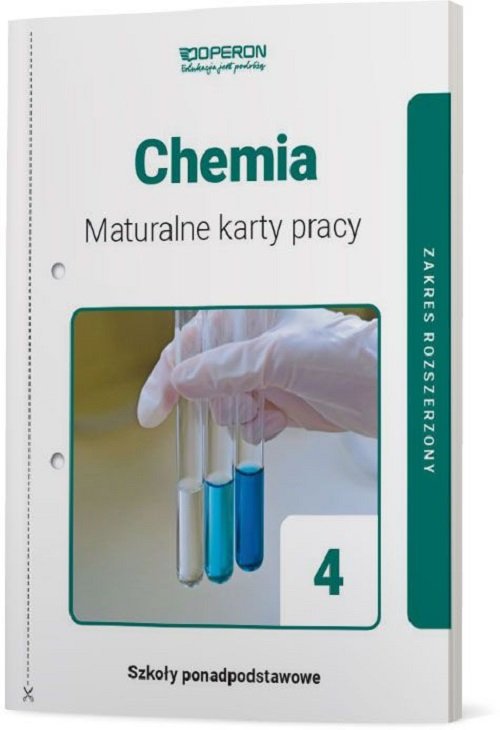 Chemia 4. Maturalne karty pracy. Szkoły ponadpodstawowe. Zakres rozszerzony-Zdjęcie-0