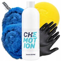 CHEMOTION CERAMIC QD PRO zaawansowany quick detailer SiO2 400ml - zestaw