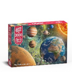 Cherry Pazzi, puzzle, planet earth in galaxy, 2000 el. - Cherry Pazzi