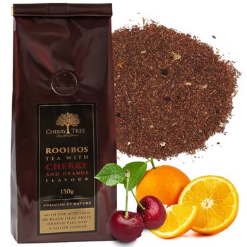 Cherry Tree Herbata Rooibos aromatyzowana o smaku wiśni i pomarańczy 150 g - Cherry Tree