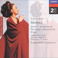 Cherubini: Medea Orchestra dell'Accademia Nazionale di Santa Cecilia, Lamberto Gardelli, Fiorenza Cossotto, Justino Díaz, Coro dell'Accademia Nazionale di Santa Cecilia, Bruno Prevedi, Gwyneth Jones, Pilar Lorengar