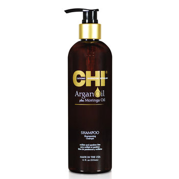 CHI, Argan Oil&Moringa, szampon odżywczo-nawilżający, 355 ml - CHI