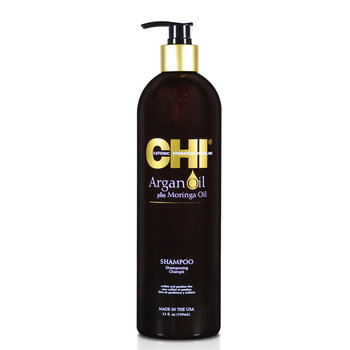 CHI, Argan Oil&Moringa, szampon odżywczo-nawilżający, 739 ml - CHI