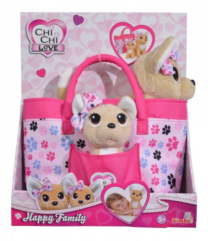 Chi Chi Love, Simba, Maskotki piesków z torebką Zgrany duet