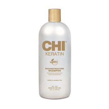 CHI, Keratin, szampon odbudowujący z keratyną, 946 ml - CHI
