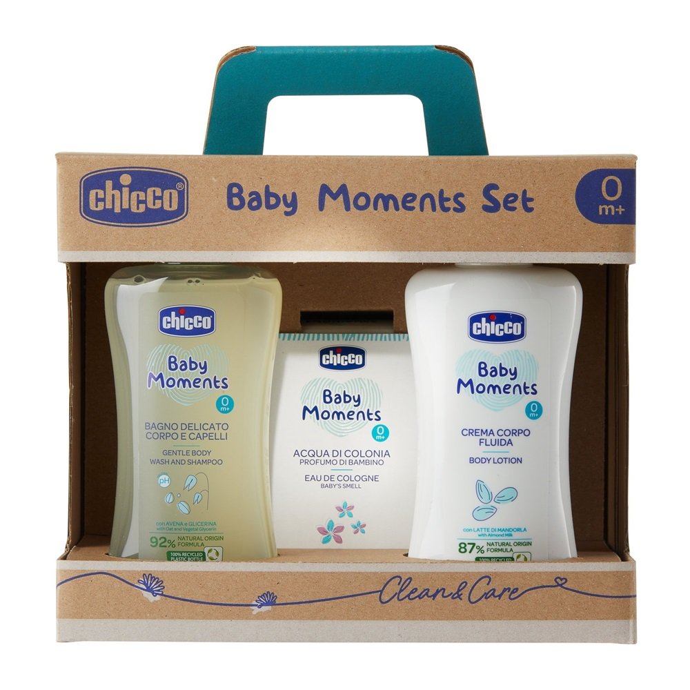 Empik Chicco, Baby Moments Zestaw kosmetyków, 3 szt.