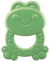 Chicco Eco+ Gryzak Żaba Miękki Bio Plastik +3M