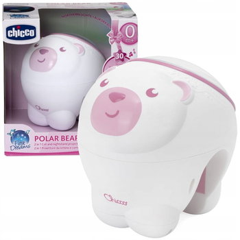 Chicco First Dreams Miś Polarny 2W1 Projektor Pozytywka Różowy - Chicco