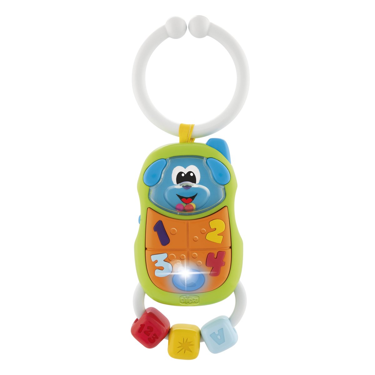 Chicco, grzechotka Telefon - Piesek